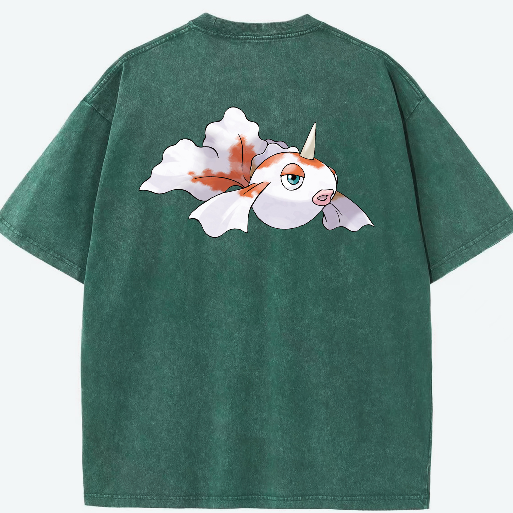 （画像用） ポケットモンスター Pokémon 綿100% ヴィンテージ風 半袖Tシャツ（背面プリント）